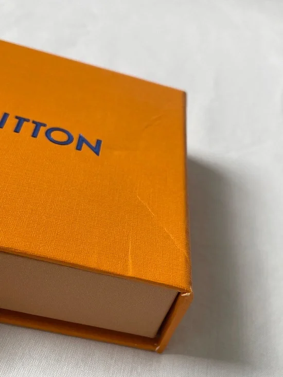 Louis Vuitton Monogram Canvas Key Pouch Coin Purse Pochette Cles Black - Picture 12 of 12